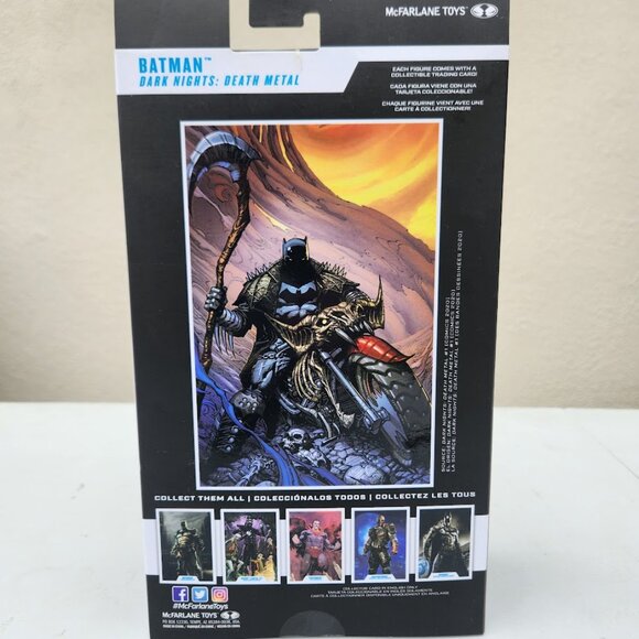 NEW 7" DC Comics Multiverse Batman Death Metal McFarlane Toys Action Figure NIB - Picture 3 of 11